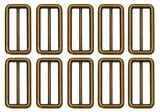 Heavy Duty 51.5mm Metal Tri Glide Slide Buckles