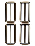 Heavy Duty 51.5mm Metal Tri Glide Slide Buckles