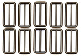 Heavy Duty 51.5mm Metal Tri Glide Slide Buckles