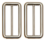 Heavy Duty 51.5mm Metal Tri Glide Slide Buckles