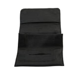 Soft Faux Leather Tobacco Pouch (Black)