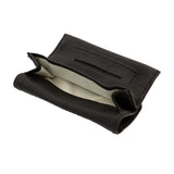 Soft Faux Leather Tobacco Pouch (Black)