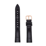 Ladies Men's Casual Genuine Leather Watch Strap 4 Colour Buckles