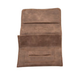 Soft Faux Leather Tobacco Pouch (Brown)