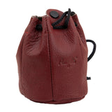 Soft Leather Drawstring Tobacco Bag Pouch Holder