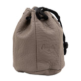 Soft Leather Drawstring Tobacco Bag Pouch Holder