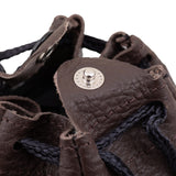 Soft Leather Drawstring Tobacco Bag Pouch Holder