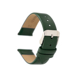 Ladies Men's No Stitching Smooth Genuine Leather Watch Strap