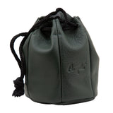 Soft Leather Drawstring Tobacco Bag Pouch Holder
