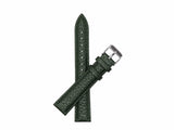 Ladies Men's Women's Genuine Leather Padded Watch Strap