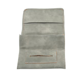 Soft Faux Leather Tobacco Pouch (Grey)