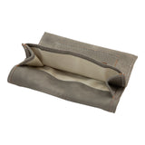 Soft Faux Leather Tobacco Pouch (Grey)