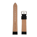 Ladies Thin Genuine Leather Lizard Grain Finish Watch Strap