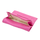 Soft Faux Leather Tobacco Pouch (Magenta)