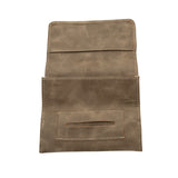 Soft Faux Leather Tobacco Pouch (Olive)