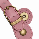 Sew On Genuine Leather Buckle Magnetic Closure Replacement