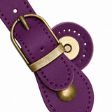 Sew On Genuine Leather Buckle Magnetic Closure Replacement