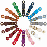 Sew On Genuine Leather Buckle Magnetic Closure Replacement