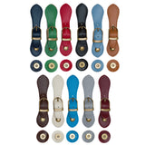 Sew On Genuine Leather Buckle Magnetic Closure Replacement