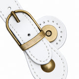 Sew On Genuine Leather Buckle Magnetic Closure Replacement