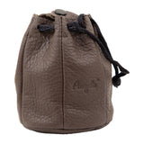 Soft Leather Drawstring Tobacco Bag Pouch Holder