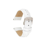 Ladies Men's Crocodille Embossed Genuine Leather Watch Strap 19 Colours