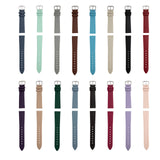 Ladies Genuine Leather Watch Strap Slim Thin Smooth Band