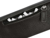High Quality Faux Leather Tobacco Pouch (Blindfolded Lady)