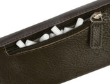 Soft Faux Leather Tobacco Pouch (Skull With Goggles)
