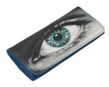 High Quality Faux Leather Tobacco Pouch (Blue Eye)