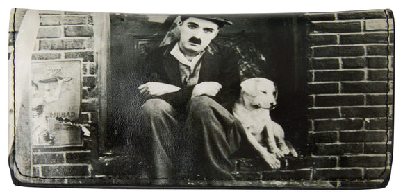 High Quality Faux Leather Tobacco Pouch (Charlie Chaplin)
