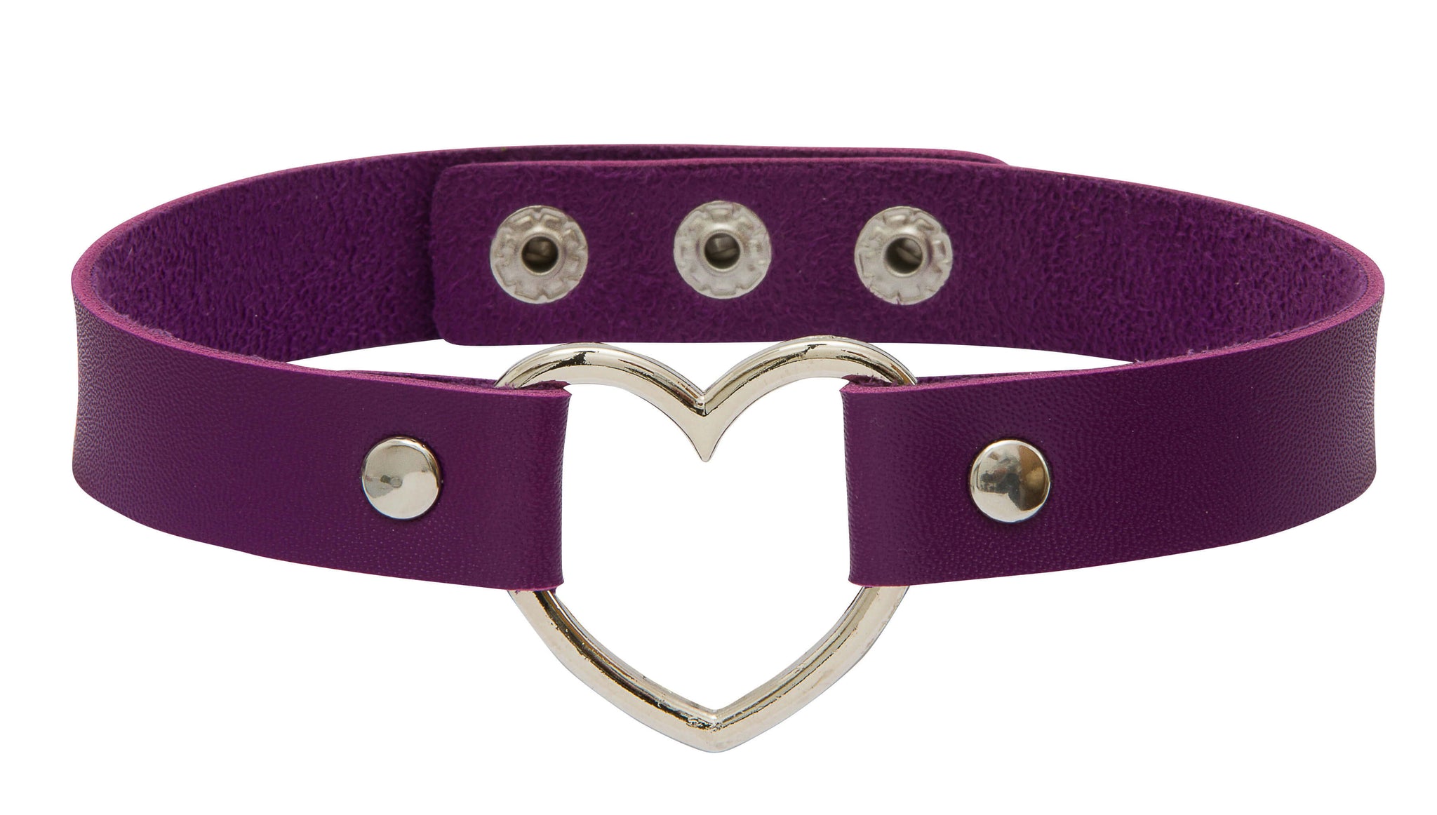 Ladies Faux Leather Goth Punk Choker – GL Leather Accessories