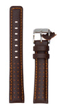 Ladies Men's Leather Padded Watch Strap