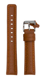 Ladies Men's Leather Padded Watch Strap