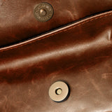 Faux Leather Pipe Case Holder Pouch - Light Brown