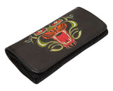 High Quality Faux Leather Tobacco Pouch (Tiger)