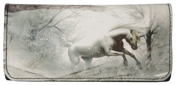 High Quality Faux Leather Tobacco Pouch (Unicorn)